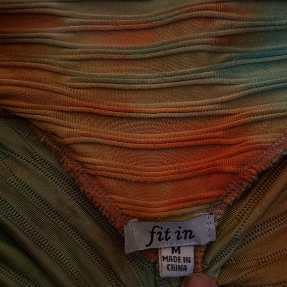 colorful booty leggings medium like new - Picture 3 of 4